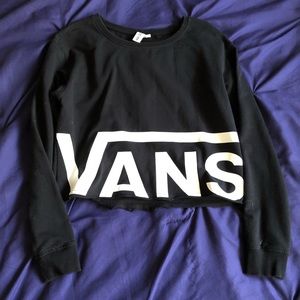 VANS semi crop top sweater